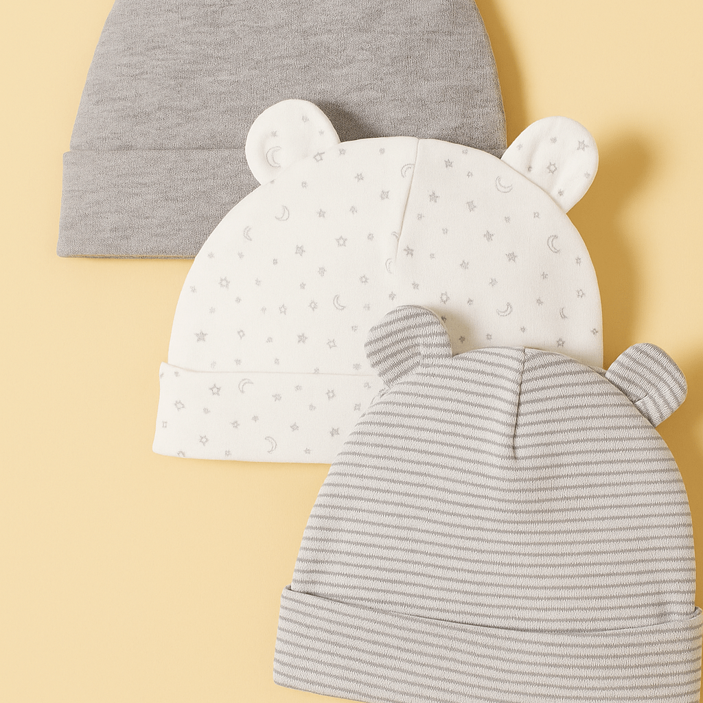 Baby Beanie Set - Forgetmenot