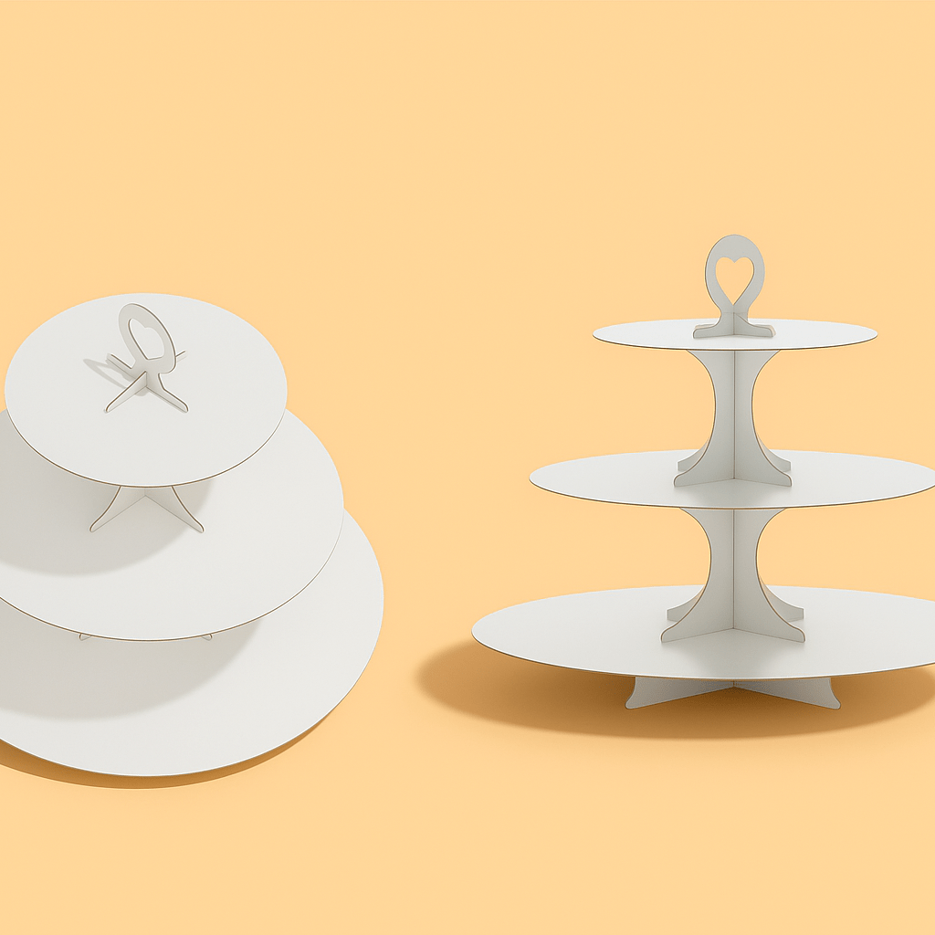 Cardboard Cupcake Stand - Forgetmenot