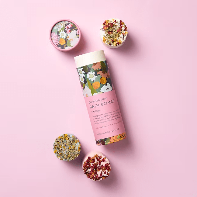 Floral Selection Gift Tube - Forgetmenot