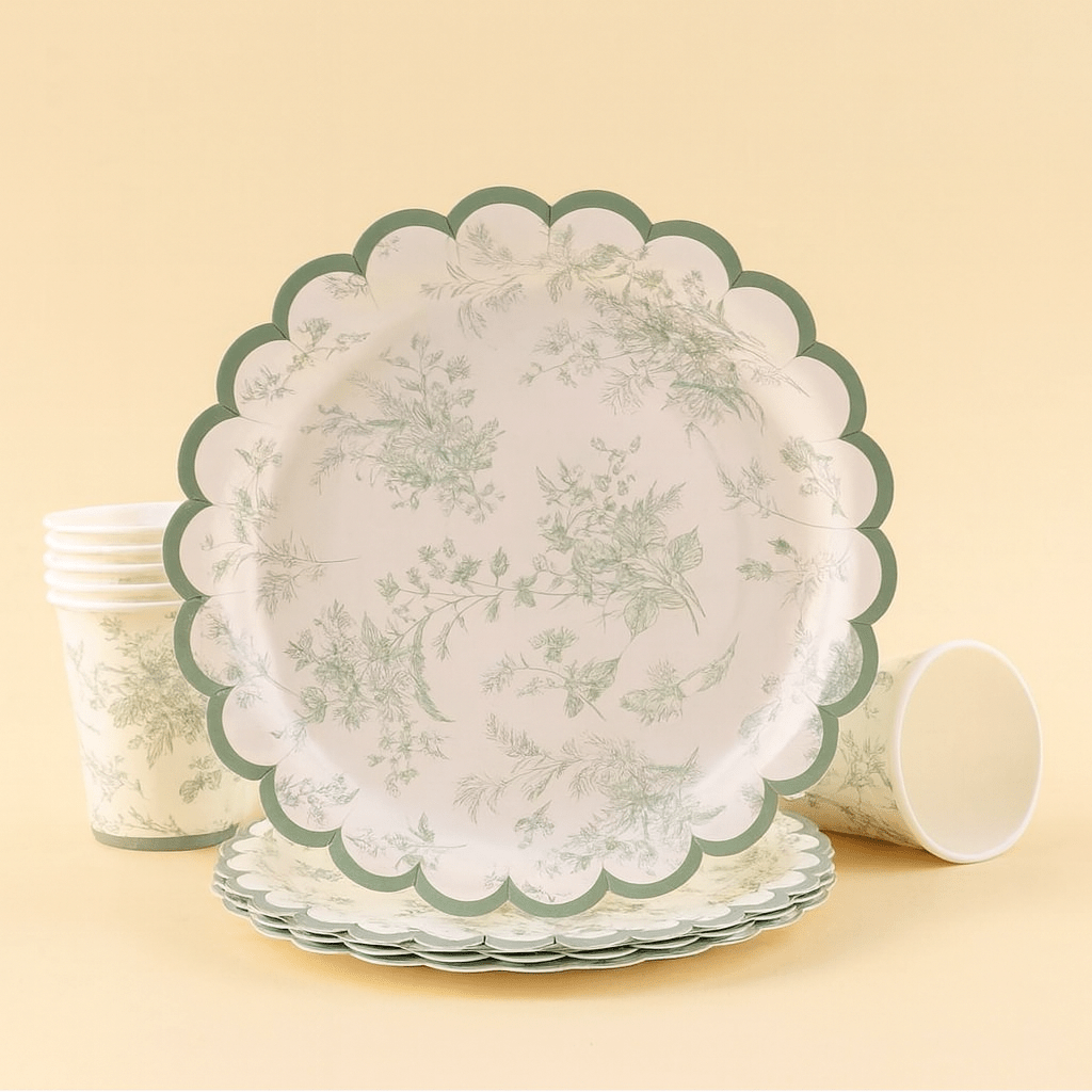 Garden Party Tableware Set - Forgetmenot