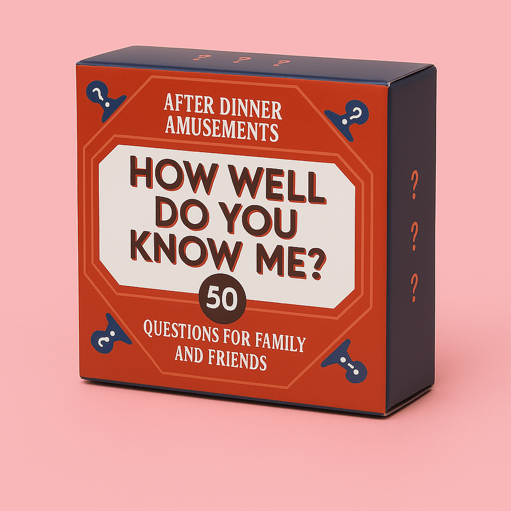 How Well Do You Know Me Game