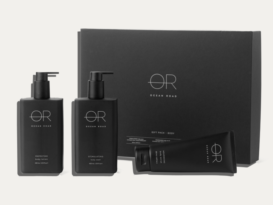 Ocean Rd Black Gift Pack Body 3 Piece - Forgetmenot