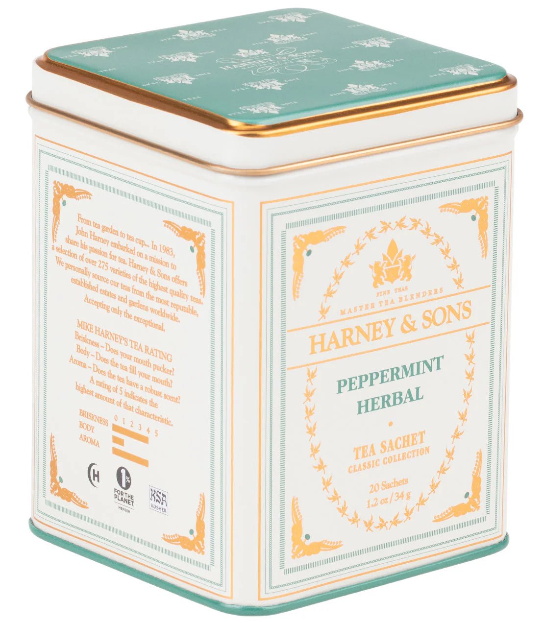 Peppermint Herbal Tea Bags - Forgetmenot