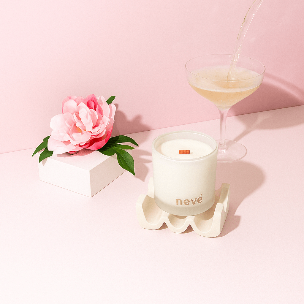 Pink Peony + Prosecco Candle - Forgetmenot