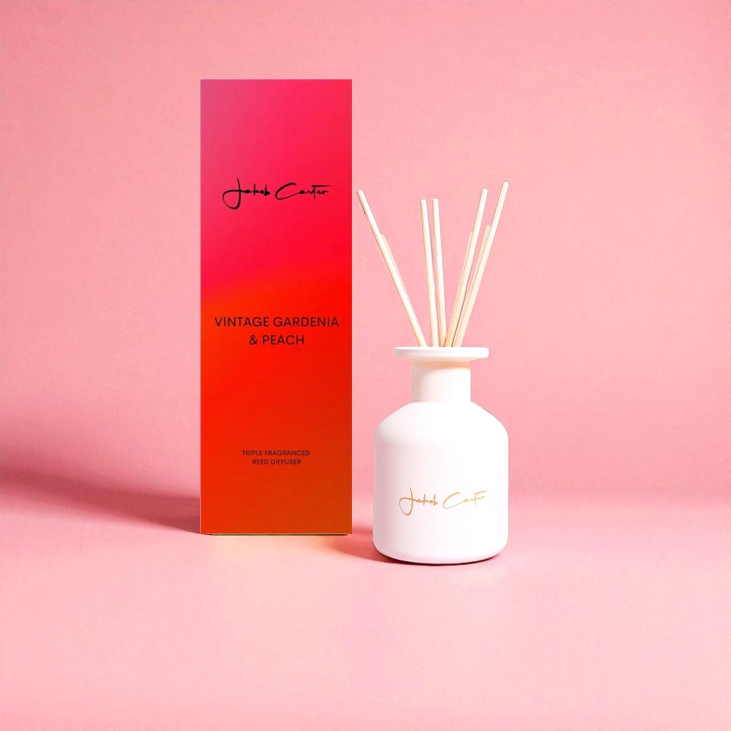 Vintage Gardenia & Peach Reed Diffuser - Forgetmenot