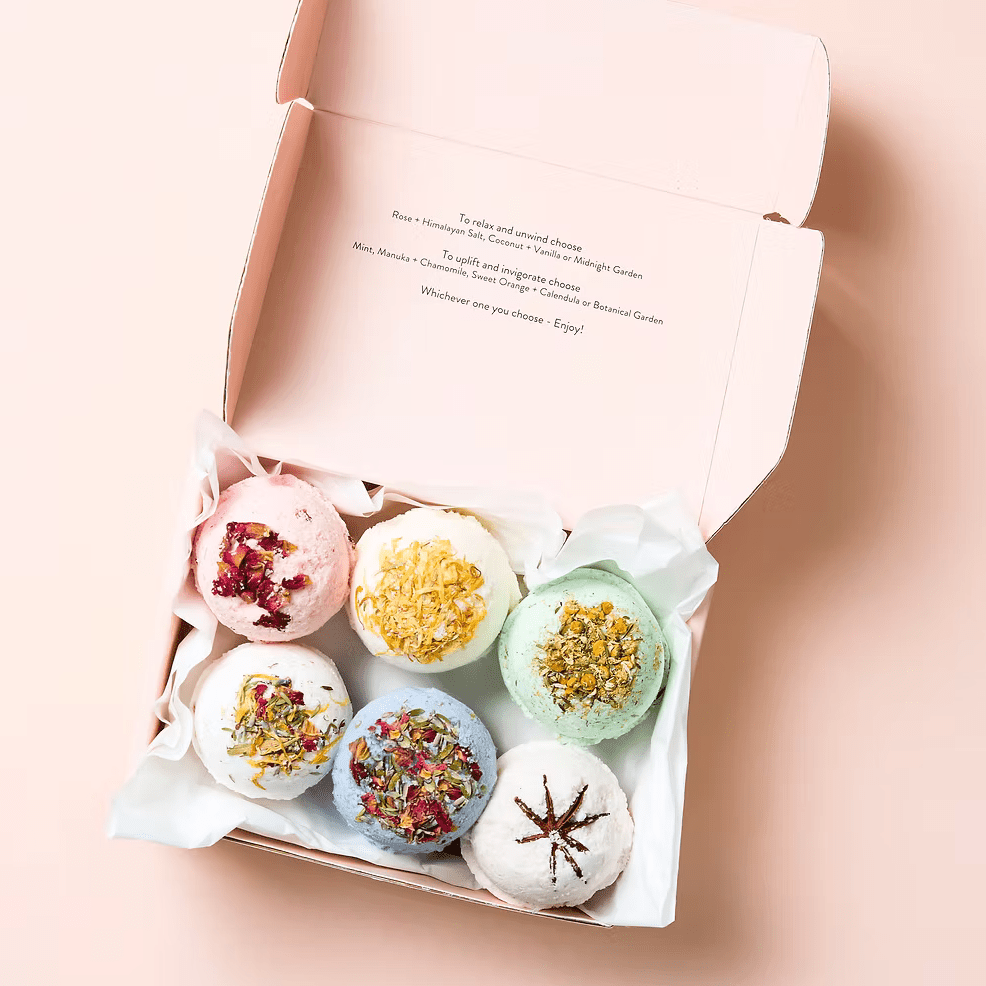 Bath Bomb Gift Box - Forgetmenot