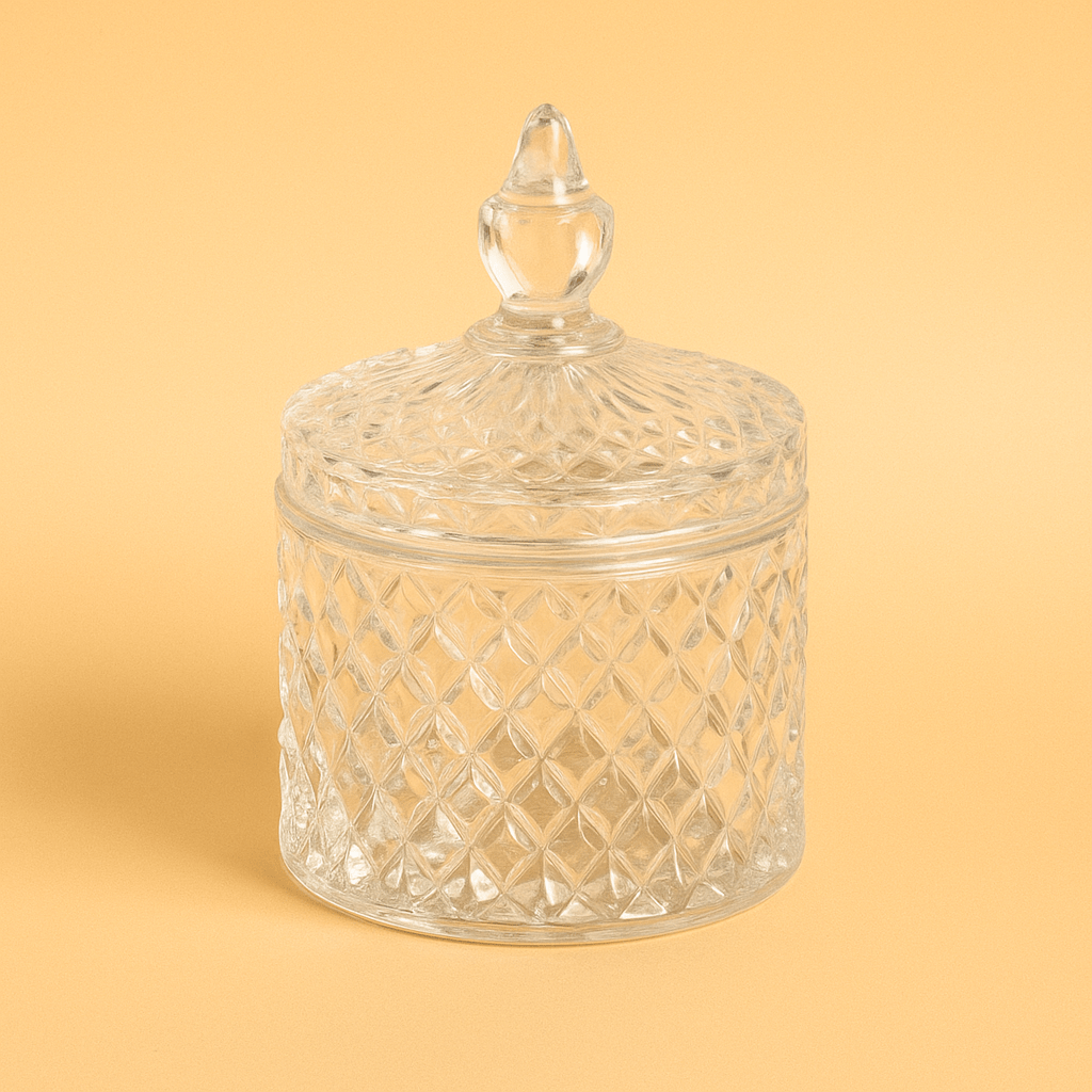 Bathroom Storage Jar - Forgetmenot