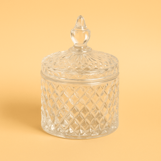 Bathroom Storage Jar - Forgetmenot