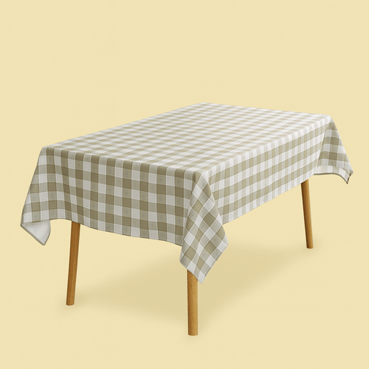 Classic Gingham Check Tablecloth - Forgetmenot