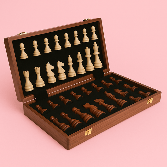 Classic Wooden Chess Set - Forgetmenot