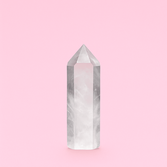 Clear Quartz Crystal - Forgetmenot