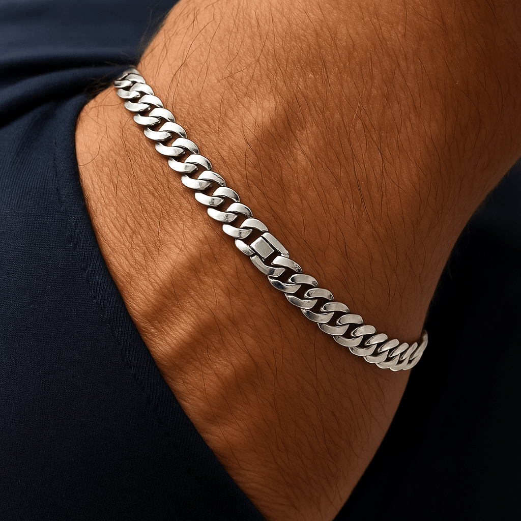 Crown & Steel Bracelet