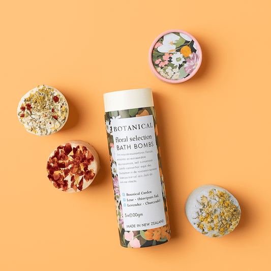 Floral Selection Gift Tube - Forgetmenot