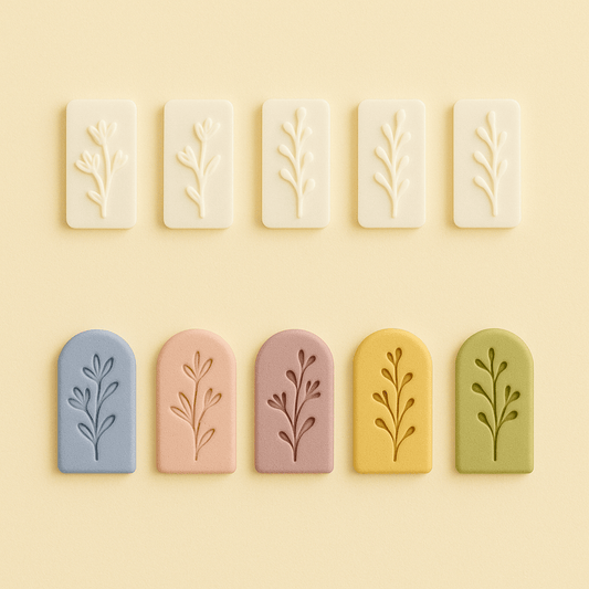 Flower Print Stamps Kit - Forgetmenot