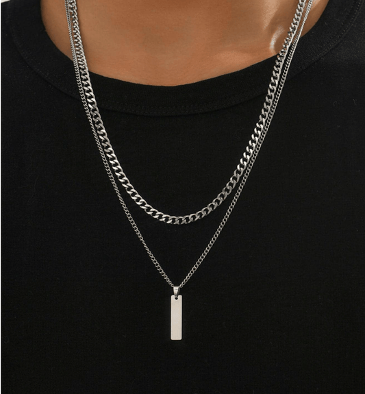 Forge ll Mens Necklace - Forgetmenot