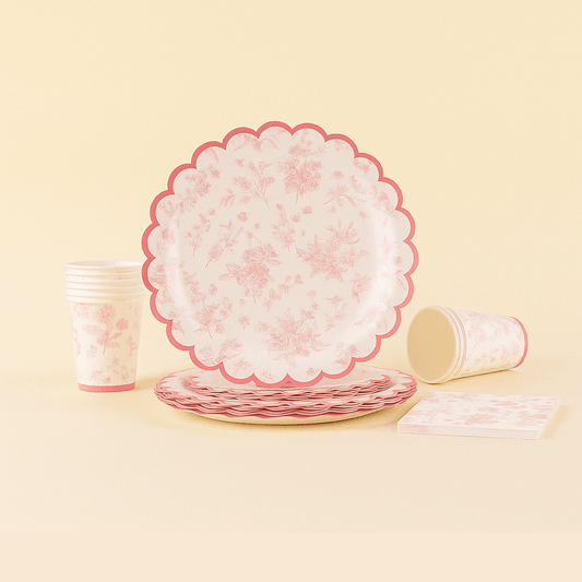 Garden Party Tableware Set - Forgetmenot