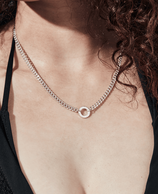 Halo Necklace - Forgetmenot