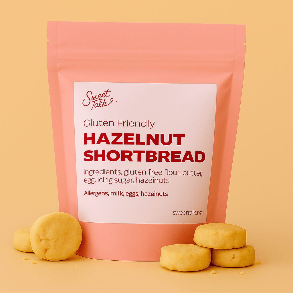 Hazelnut Shortbread Cookies