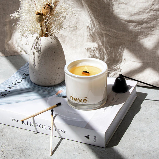 Kowhai Blossom + Lime Candle - Forgetmenot
