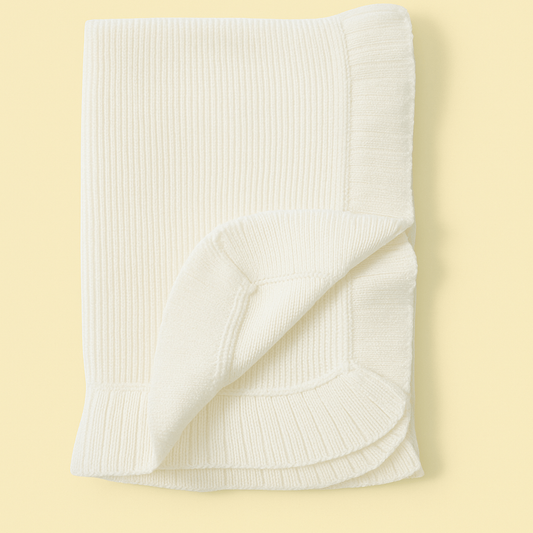 Little Love Ruffle Blanker - Forgetmenot