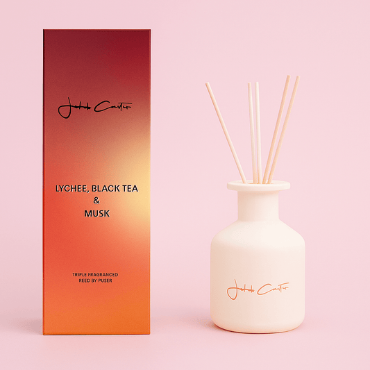 LYCHEE, BLACK TEA & MUSK REED DIFFUSER - Forgetmenot