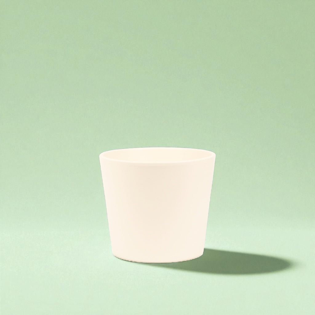 Millie Matte Ceramic Pot - Forgetmenot