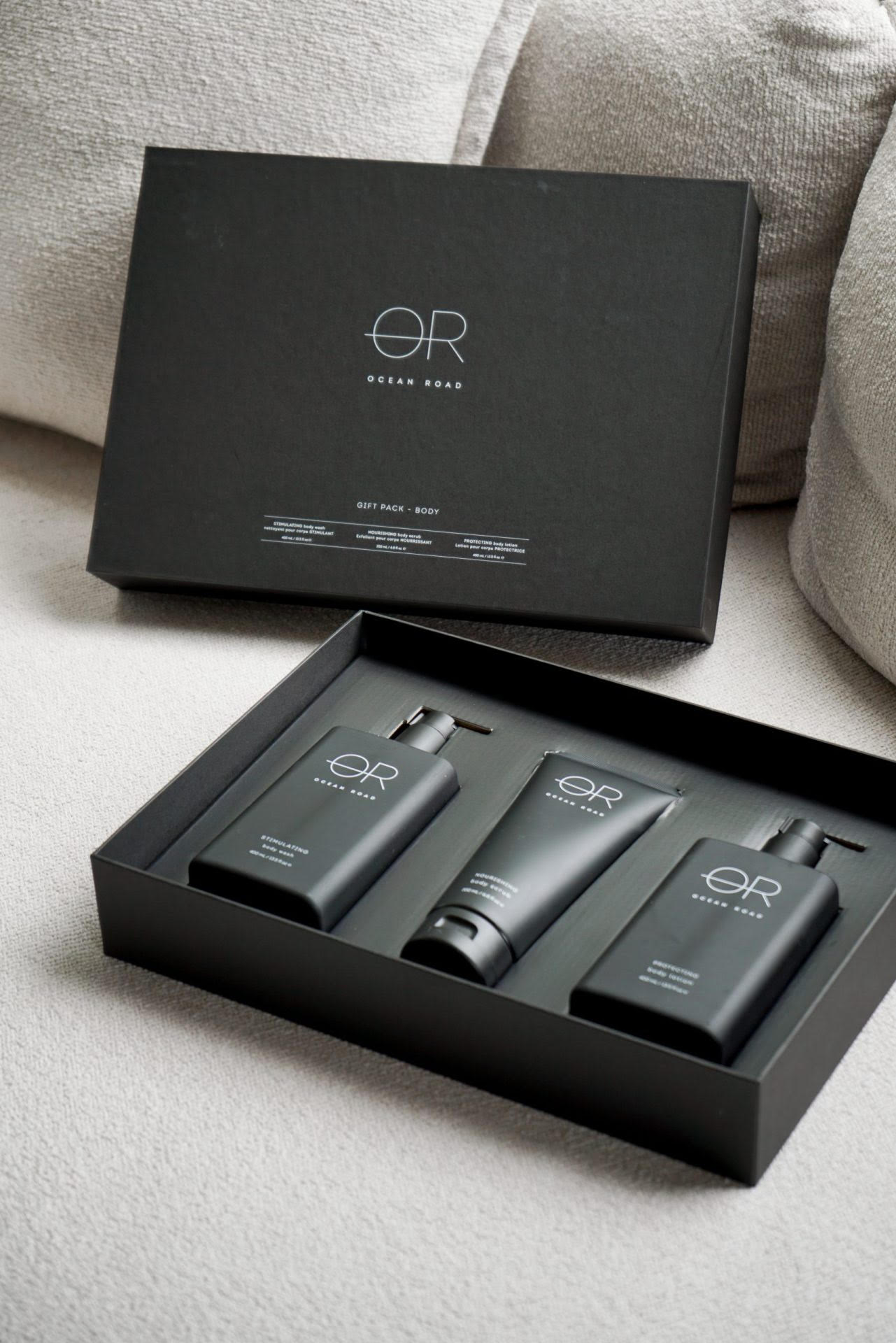 Ocean Rd Black Gift Pack Body 3 Piece - Forgetmenot