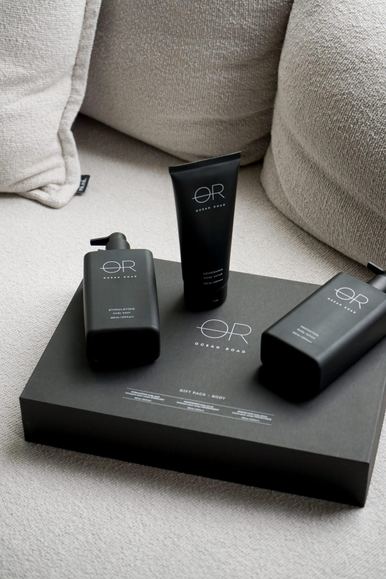 Ocean Rd Black Gift Pack Body 3 Piece - Forgetmenot
