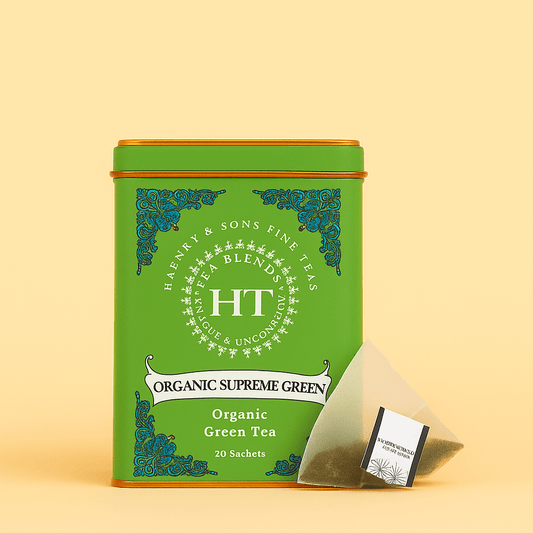 Organic Supreme Green Tea Bags - Forgetmenot