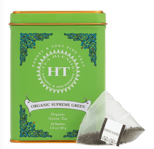 Organic Supreme Green Tea Bags - Forgetmenot