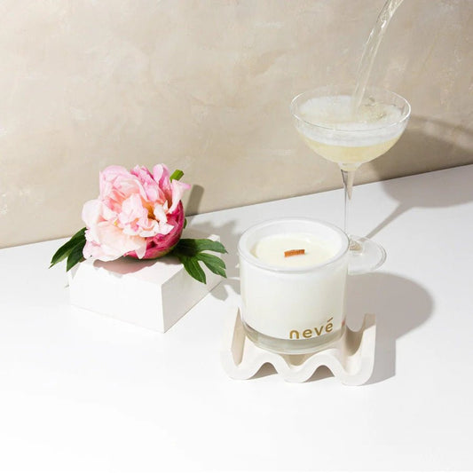 Pink Peony + Prosecco Candle - Forgetmenot