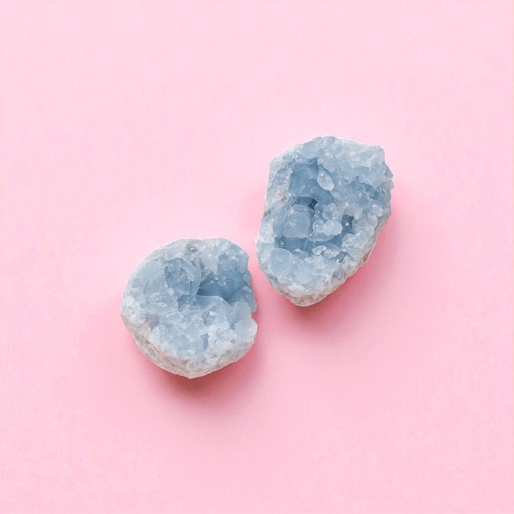 Powder Crystal Clusters - Forgetmenot