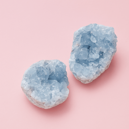 Powder Crystal Clusters - Forgetmenot