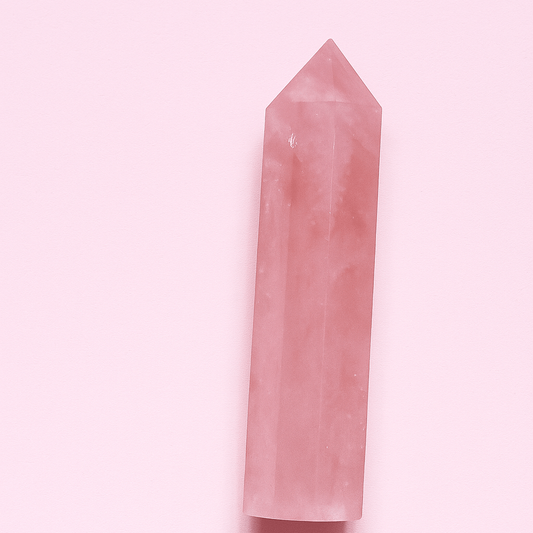 Rose Quartz Crystal - Forgetmenot