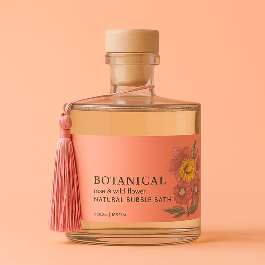 Rose + Wildflower Bubble Bath 500ml - Forgetmenot