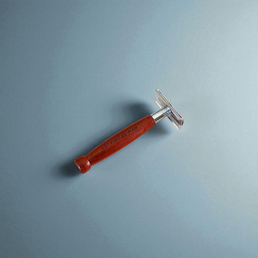 Safety Razor Rosewood Handle - Forgetmenot