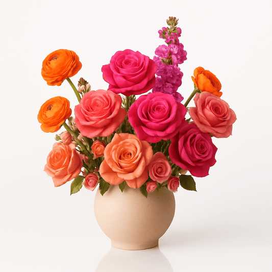 Seasonal Bloom Pot - Forgetmenot