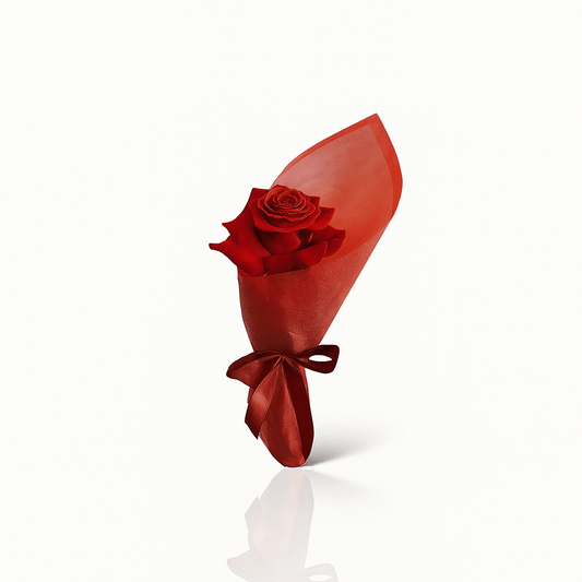 Single Rose Stem - Forgetmenot