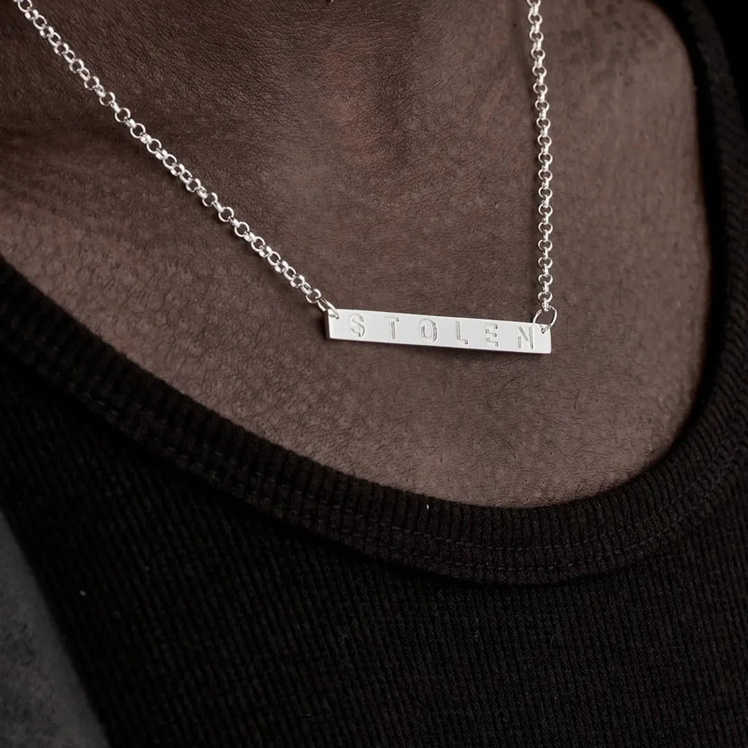 Stolen Plank Necklace - Forgetmenot