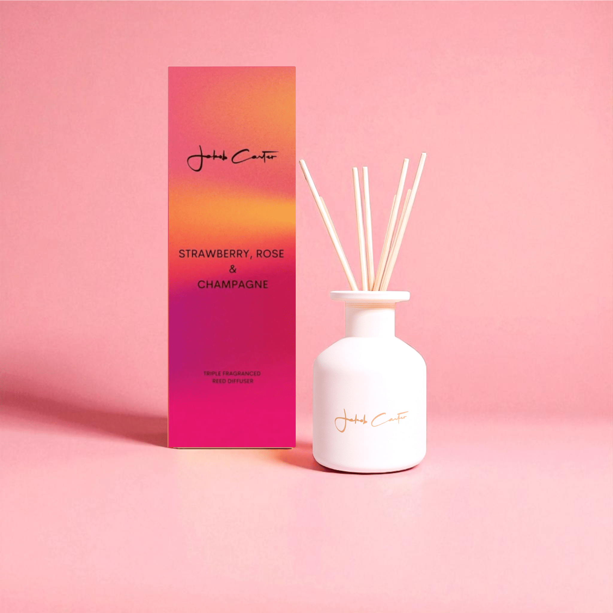 Strawberry, Rose & Champagne Reed Diffuser