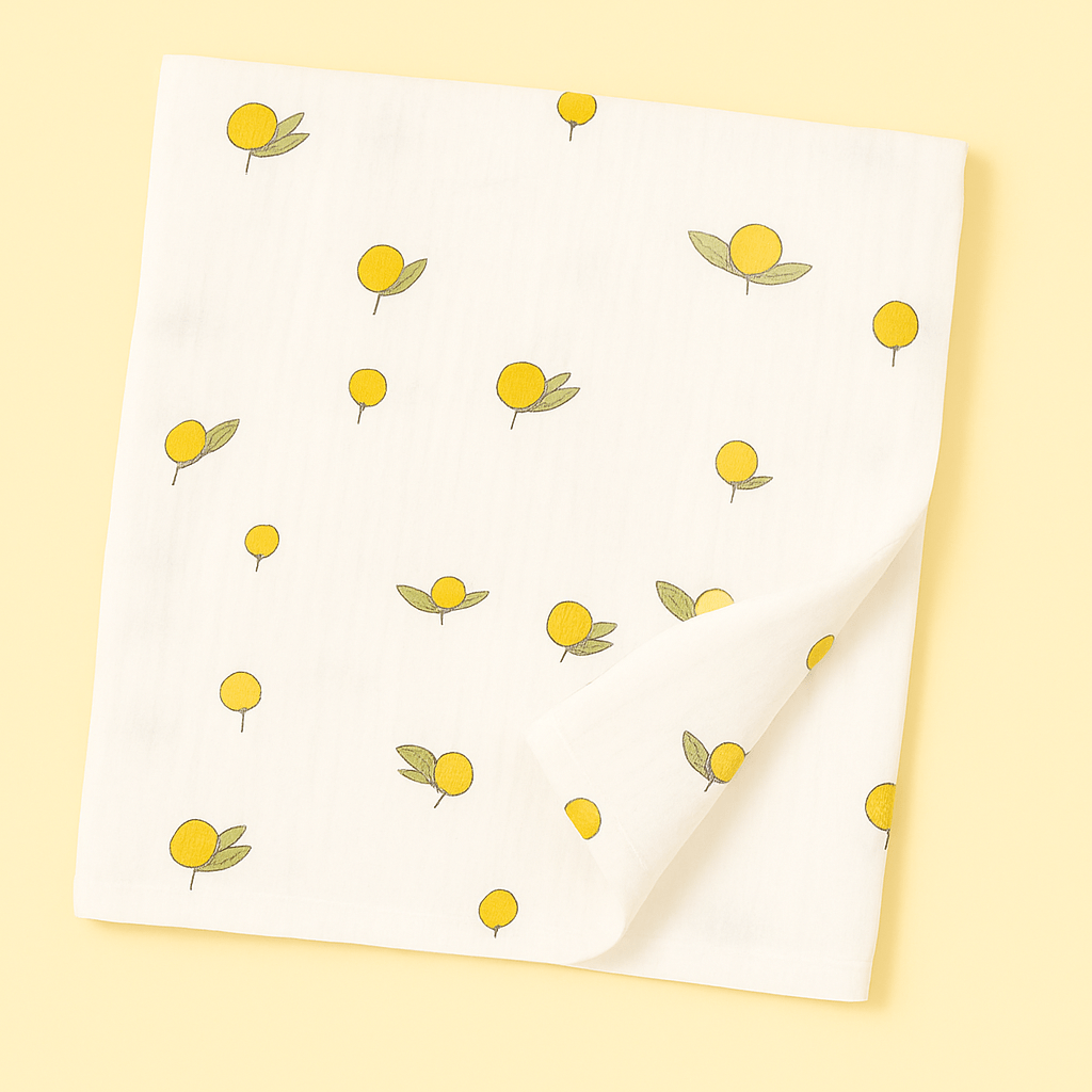 Sweet Citrus Baby Swaddle - Forgetmenot
