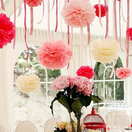 Tissue Pom Pom Kit - Forgetmenot