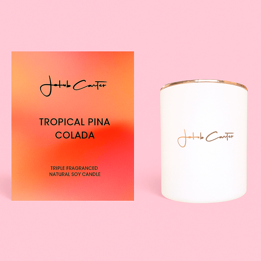 TROPICAL PINA COLADA SOY CANDLE - Forgetmenot