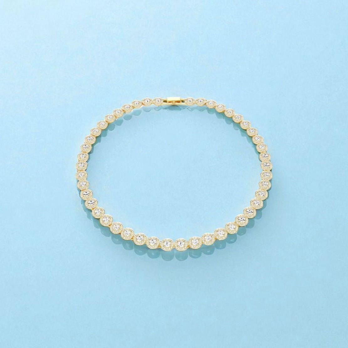 Una Angelic Tennis Necklace - Forgetmenot