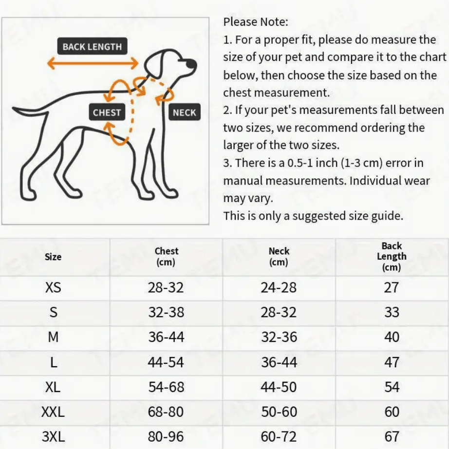 Winter Fleece for Dogs - Forgetmenot